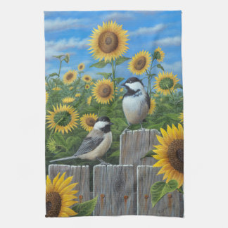 Sunflowers Kitchen Towel