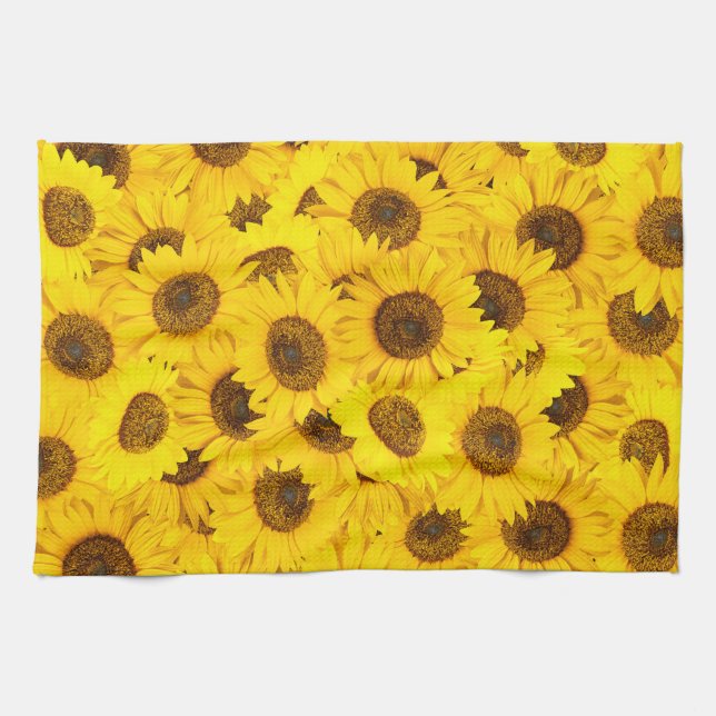 Sunflowers Kitchen Towel (Horizontal)