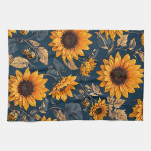 Sunflowers Kitchen Towel
