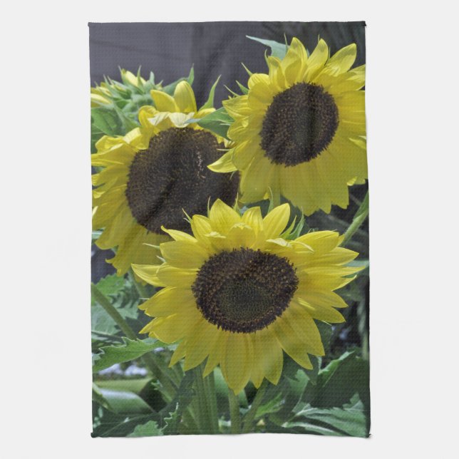Sunflowers Kitchen Towel (Vertical)