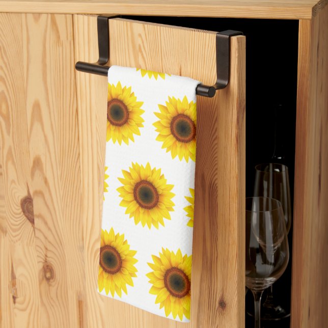 Sunflowers Kitchen Towel (Thirds Fold)