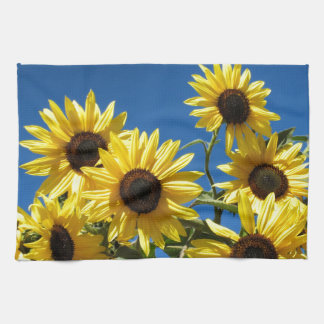 Sunflower Kitchen Towels | Zazzle