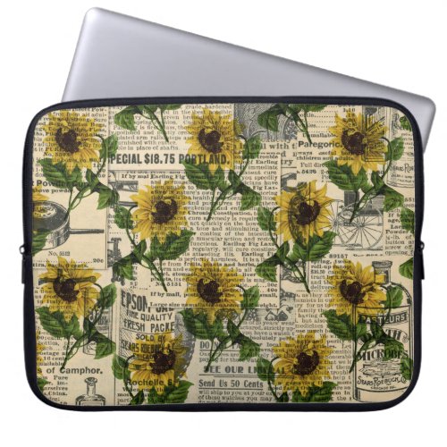  Sunflowers  Laptop Sleeve