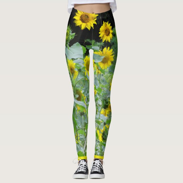 Sunflowers Legging (Front)