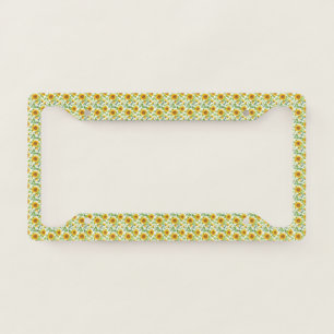 Sunflowers License Plate Frame