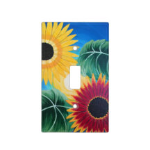 "Sunflowers" Light Switch Cover