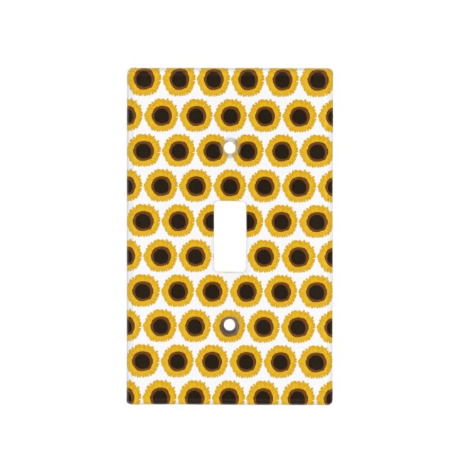 Sunflowers Light Switch Cover (Front)