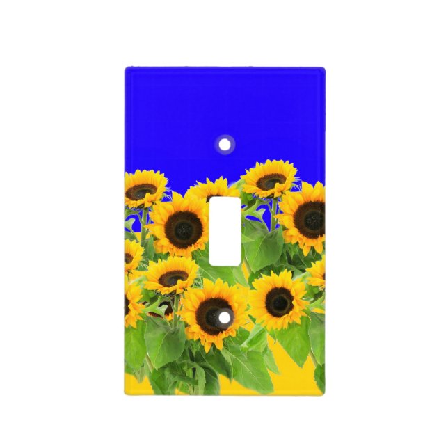 Sunflowers Light Switch Cover (Front)