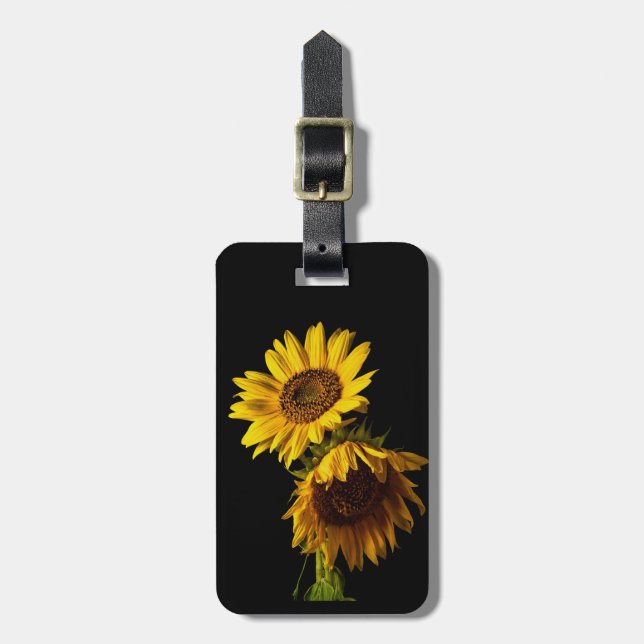 Sunflowers  luggage tag (Front Vertical)