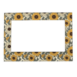 Sunflowers Magnetic Frame