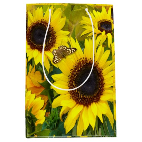 Sunflowers Medium Gift Bag