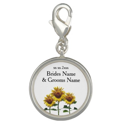 Sunflowers Modern Simple Elegant Wedding Ideas Charm