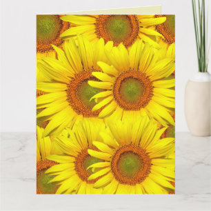 SUNFLOWERS MOTHER'S DAY GREETING CARD