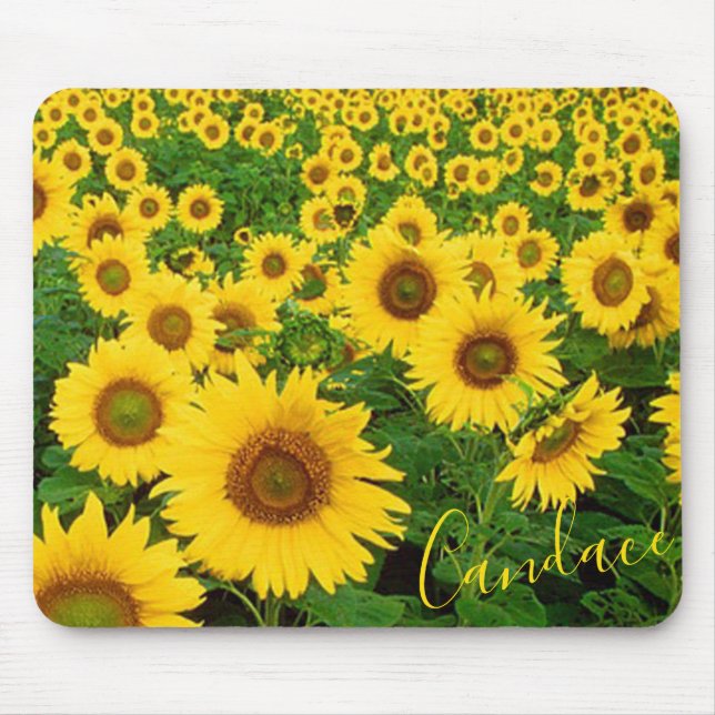 Sunflowers Mouse Pad (Front)