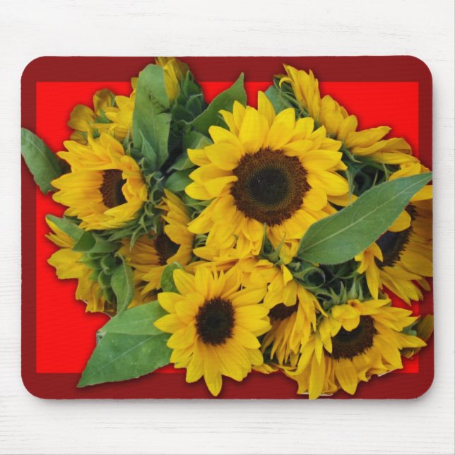 Sunflowers mousepad (Front)