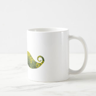 Sunflowers Mustache White   Classic White Mug