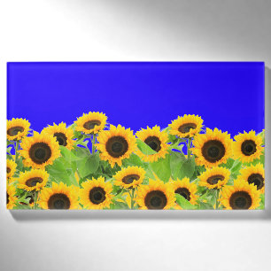 Sunflowers Name Tag