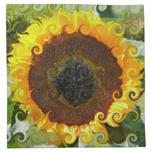 SUNFLOWERS NAPKIN