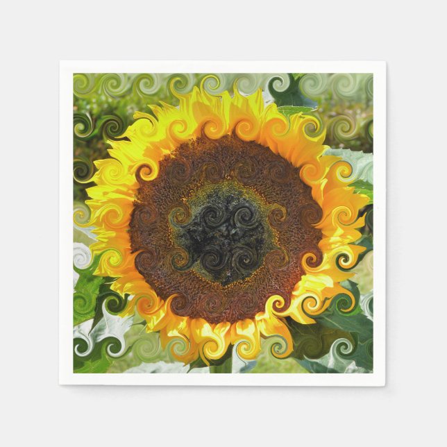 SUNFLOWERS NAPKINS (Front)
