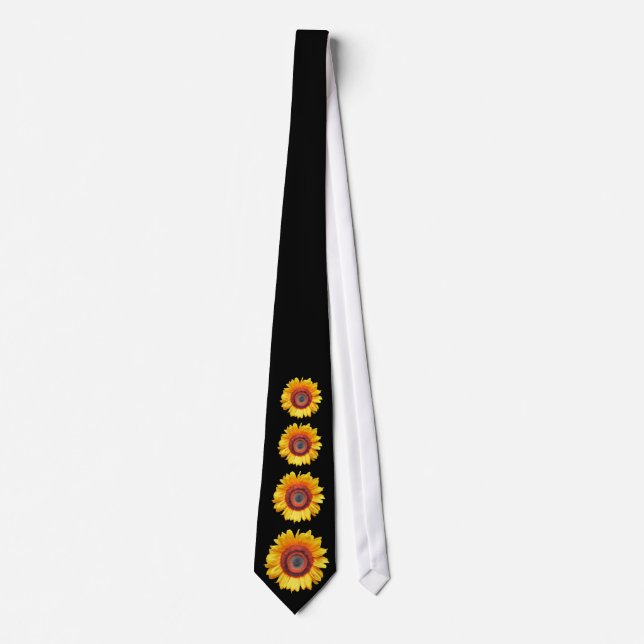 SUNFLOWERS NECK TIE (Front)