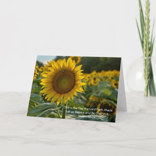 Sunflowers Note Card