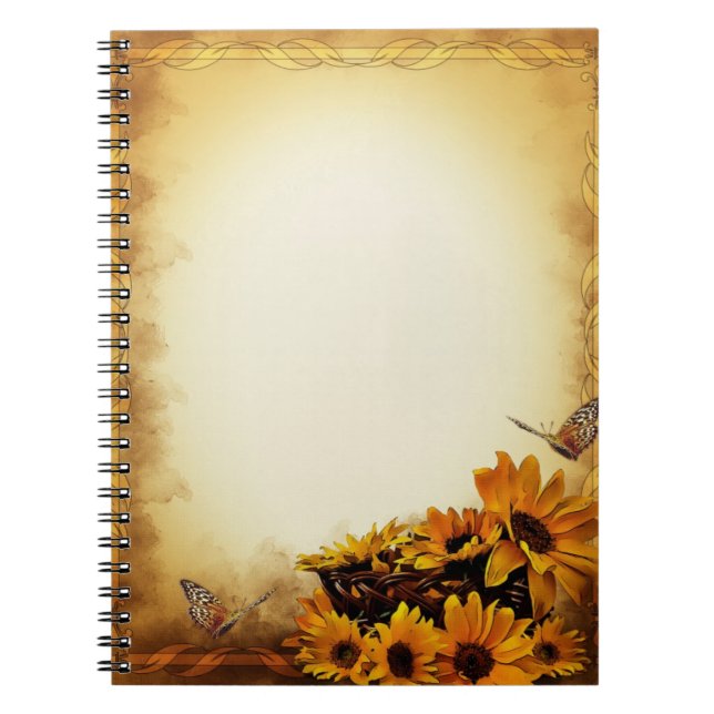 Sunflowers Notebook (Front)
