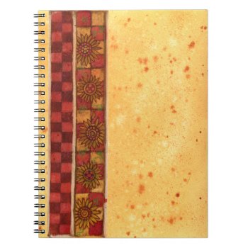 Sunflowers - Notebook by marainey1 at Zazzle