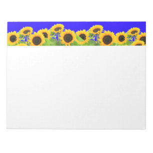 Sunflowers Notepad