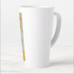 Sunflowers(on blue)-Vincent van Gogh Latte Mug<br><div class="desc">"Sunflowers (on blue)" - Vincent van Gogh Latte Mug, a captivating ode to one of the most beloved and celebrated masterpieces in art history. This latte mug features a mesmerizing reproduction of van Gogh's "Sunflowers" set against a calming blue backdrop, inviting you to indulge in the vibrant beauty of this...</div>