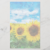 Sunflowers painting (Front)