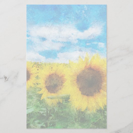 Sunflowers painting (Front)