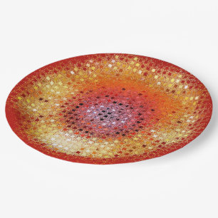 SUNFLOWERS PAPER PLATES