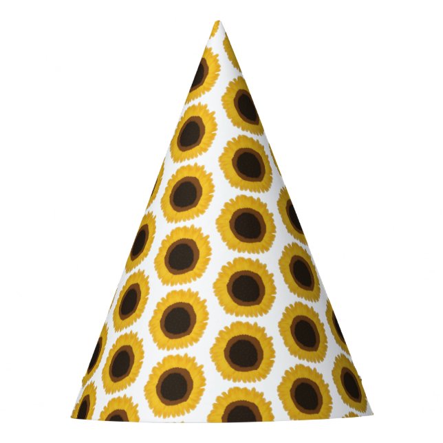 Sunflowers Party Hat (Front)