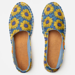Sunflowers Pattern Espadrilles