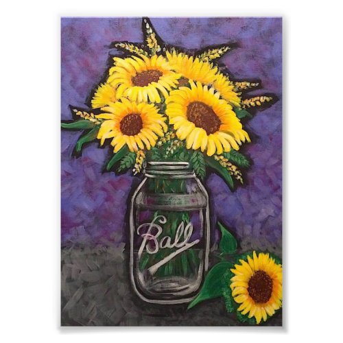 Sunflowers Photo Print