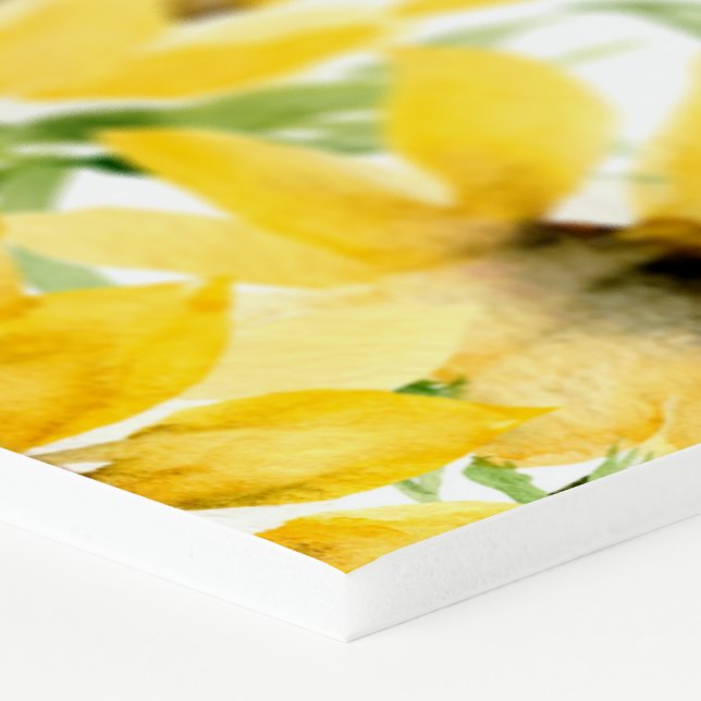 Sunflowers Photo Prop Frame, Selfie Frame Foam Board (Corner)