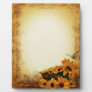 Sunflowers Plaque