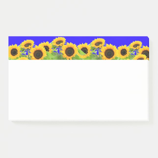 Sunflowers Post-it® Notes (Front)