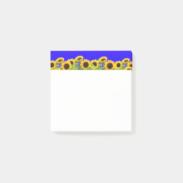 Sunflowers Post-it® Notes (Front)