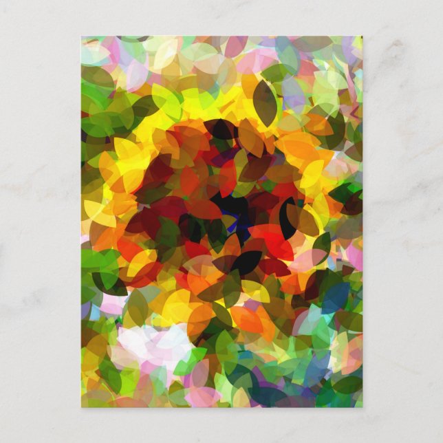 SUNFLOWERS POSTCARD (Front)