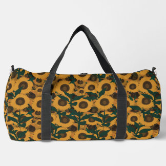 Sunflowers Print Cut Sew Bag