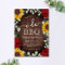 Sunflowers Roses Greenery I Do BBQ Engagement