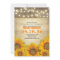 Sunflowers Rustic Wedding Invitations