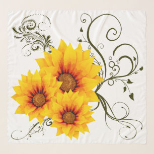 Sunflowers Scarf