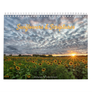 Sunflowers & Scriptures Calendar