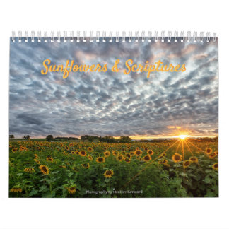 Sunflowers & Scriptures Calendar