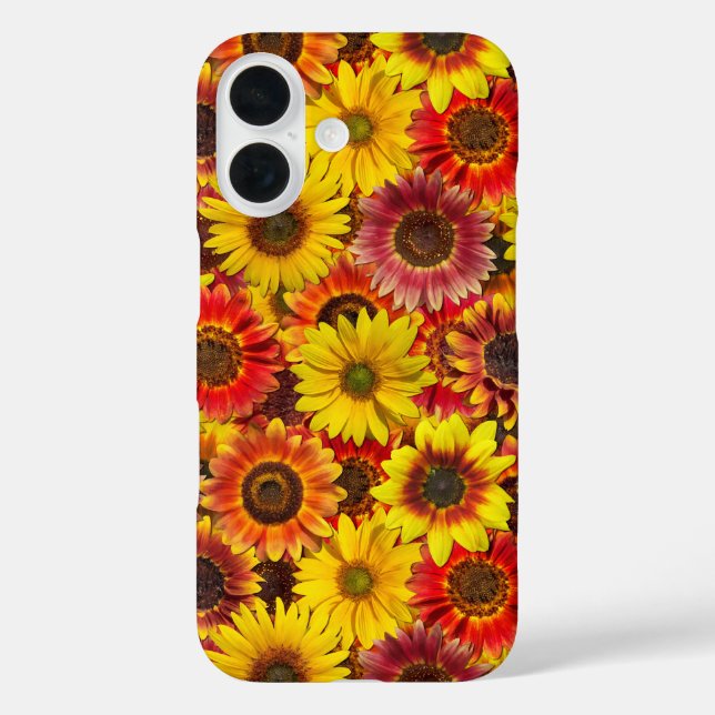 Sunflowers Seamless Pattern Case-Mate iPhone Case (Back)