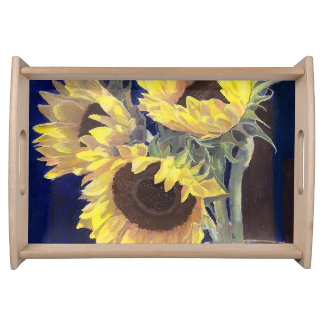Sunflowers Serving Tray (Front)