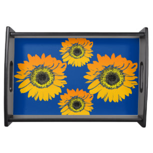 Sunflowers Serving Tray