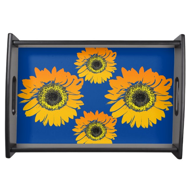Sunflowers Serving Tray (Front)